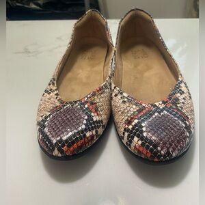 SOUL Naturalizer Multicolor Snake Print Flats